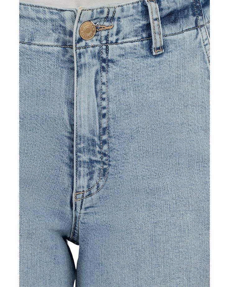 Gwen High-Rise Wide Leg Roll-Up 5 Pockets Product Image