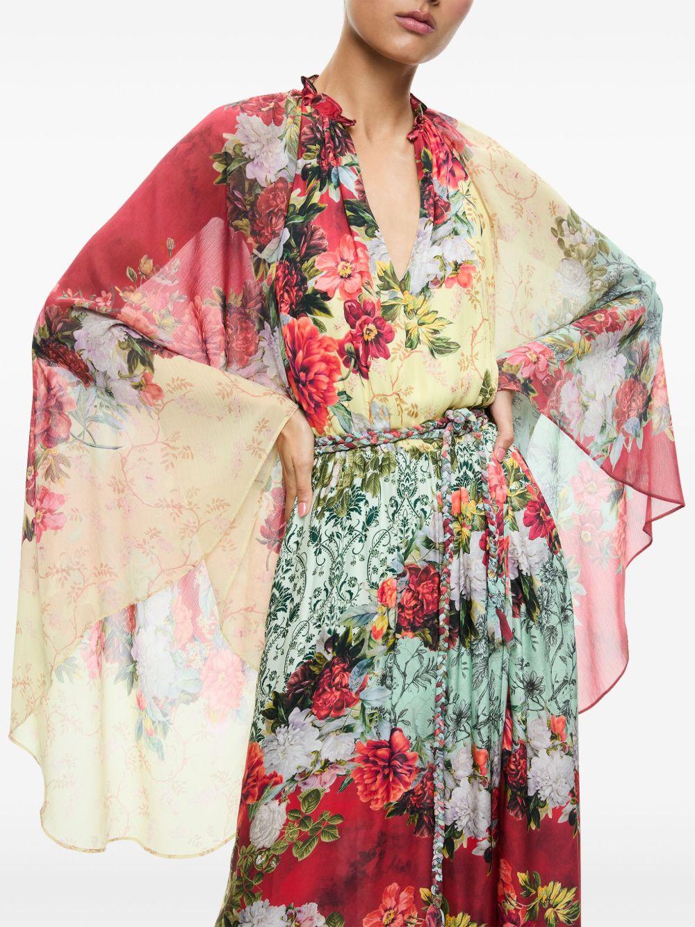 Malinda floral-print maxi dress Product Image