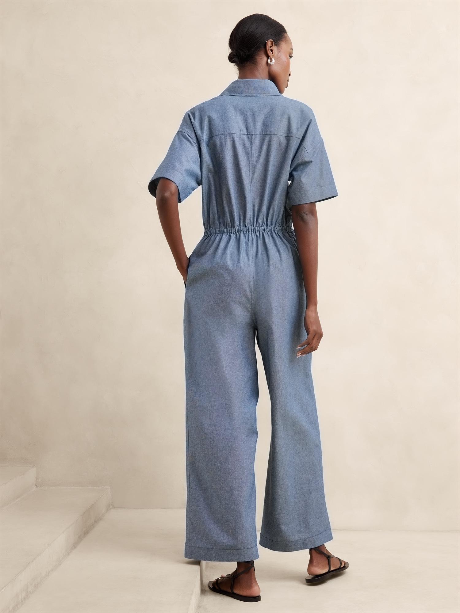 Tie-Waist Jumpsuit Product Image
