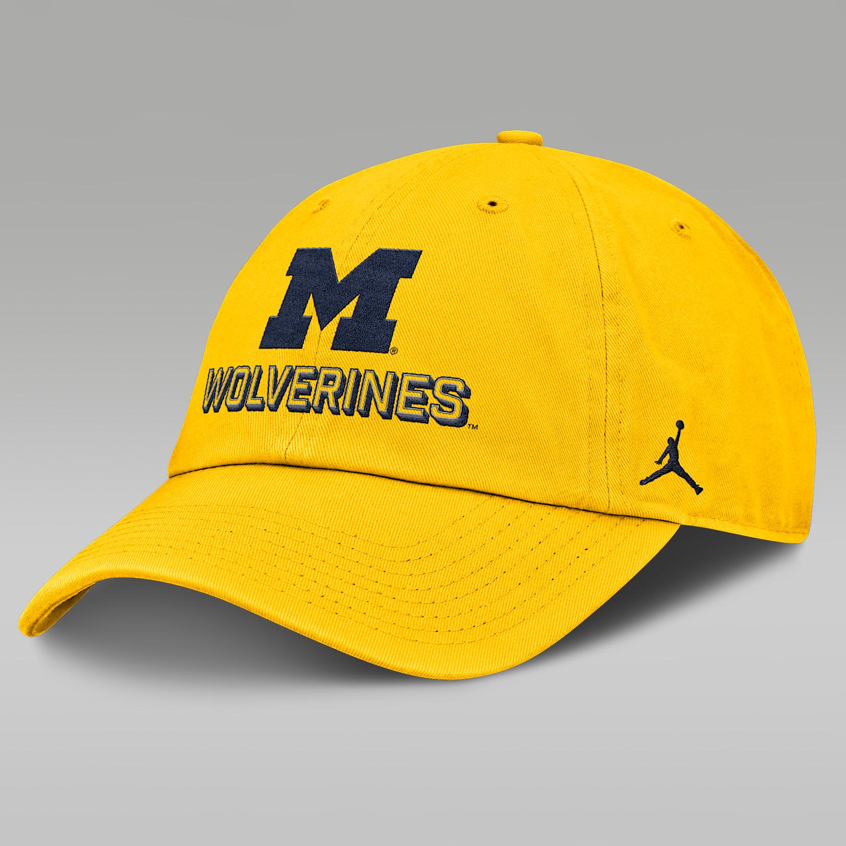 Mens Michigan On-Field Club Gameday Jordan Brand College Adjustable Hat | JC0178HMWN-MBJ Product Image