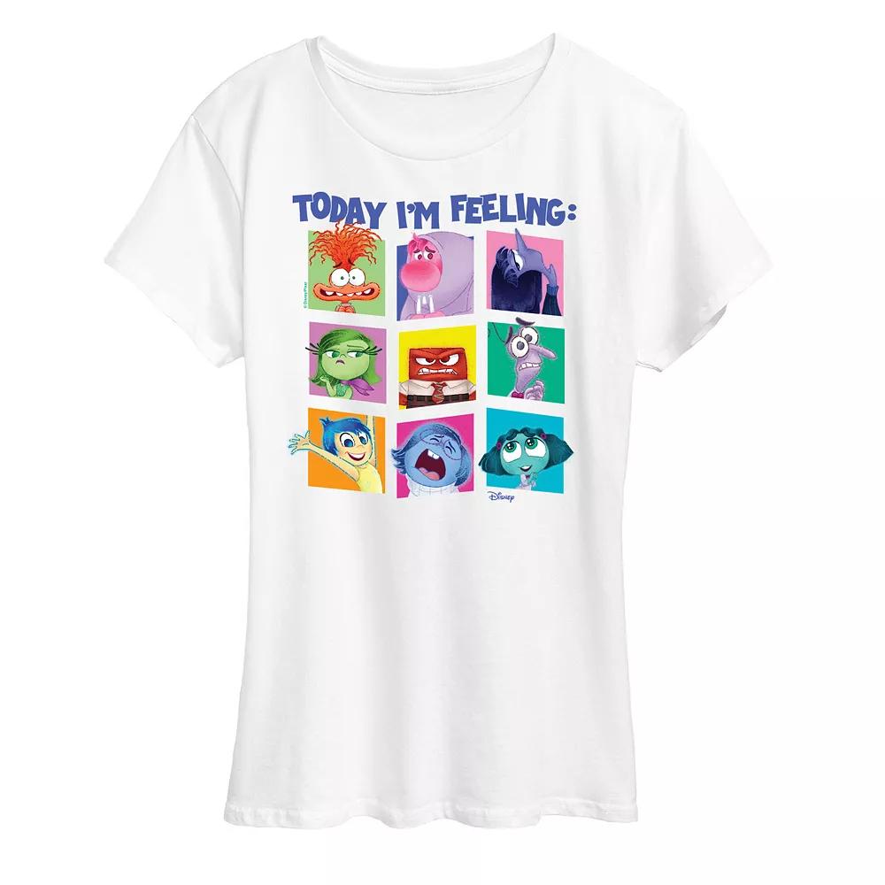 Disney / Pixar's Inside Out 2 Women's Today I'm Feeling Graphic Tee,  Product Image