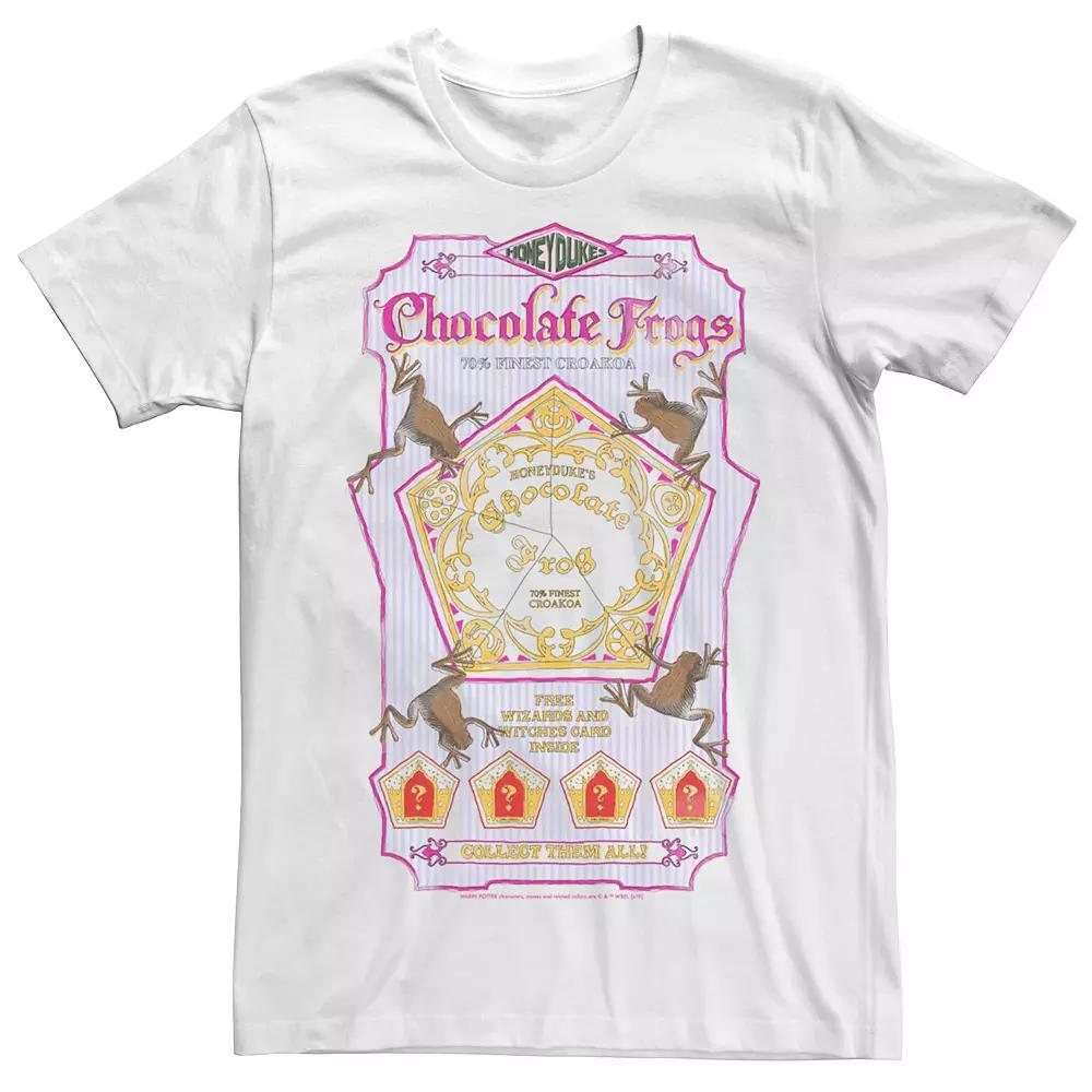 Men's Deathly Hallows Chocolate Frogs Vintage Logo Tee,  Product Image