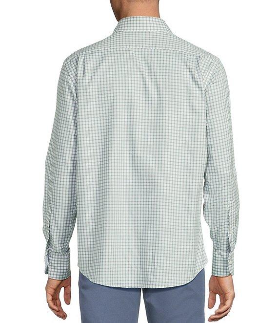 Cremieux Blue Label Washed Oxford Small Check Long Sleeve Woven Shirt Product Image