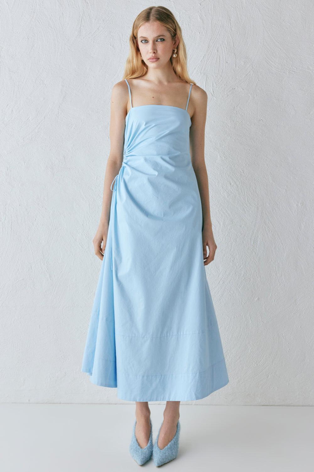 Sailor Midi Dress Sky Product Image