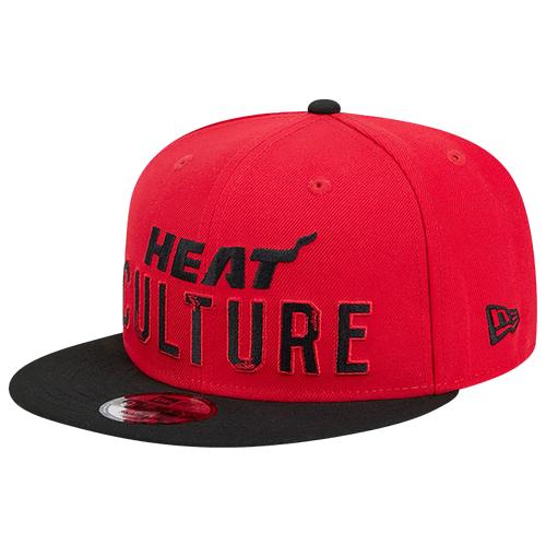 New Era Mens Miami Heat New Era Heat 2024 City Edition 9FIFTY Cap - Mens Product Image