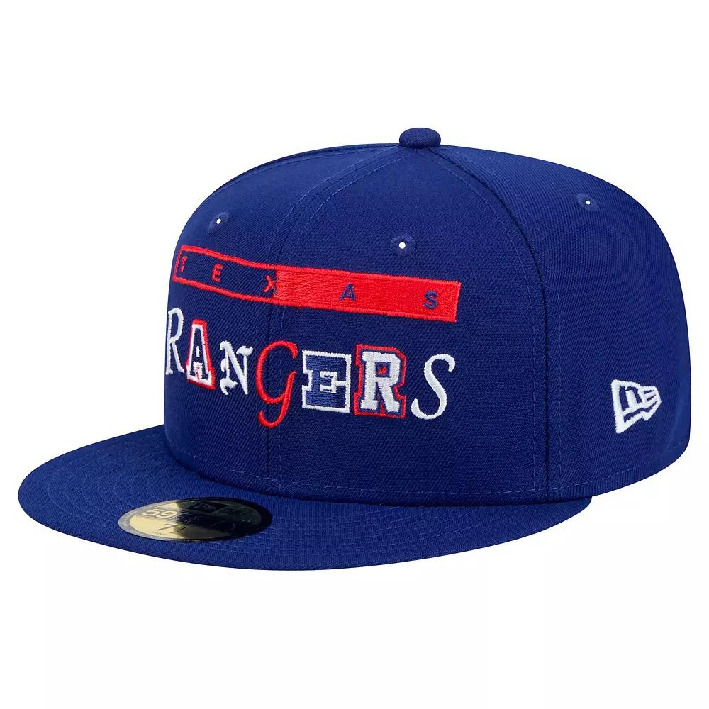 Men's New Era Royal Texas Rangers Ransom 59FIFTY Fitted Hat,  Product Image