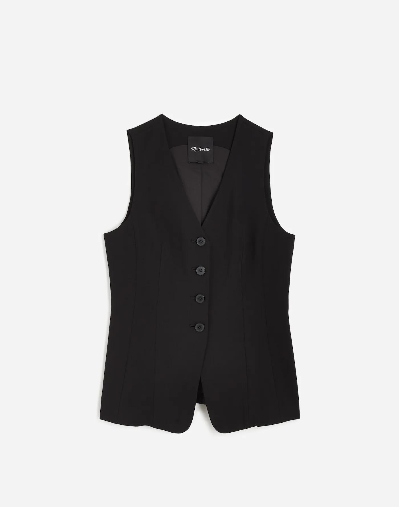 Cutaway Long Vest Product Image