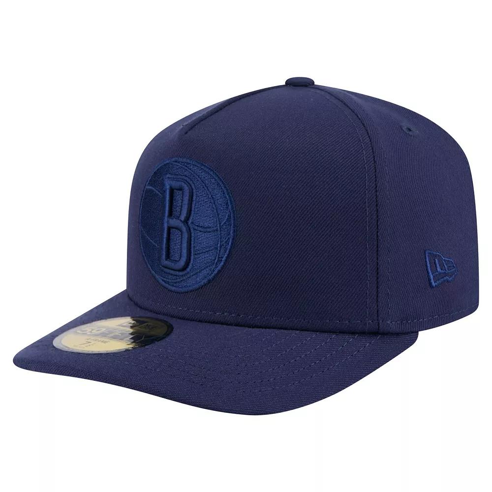 Men's New Era Navy Kansas City Royals Color Pack A-Frame 59FIFTY Fitted Hat, Size: 6 7/8, Blue Product Image