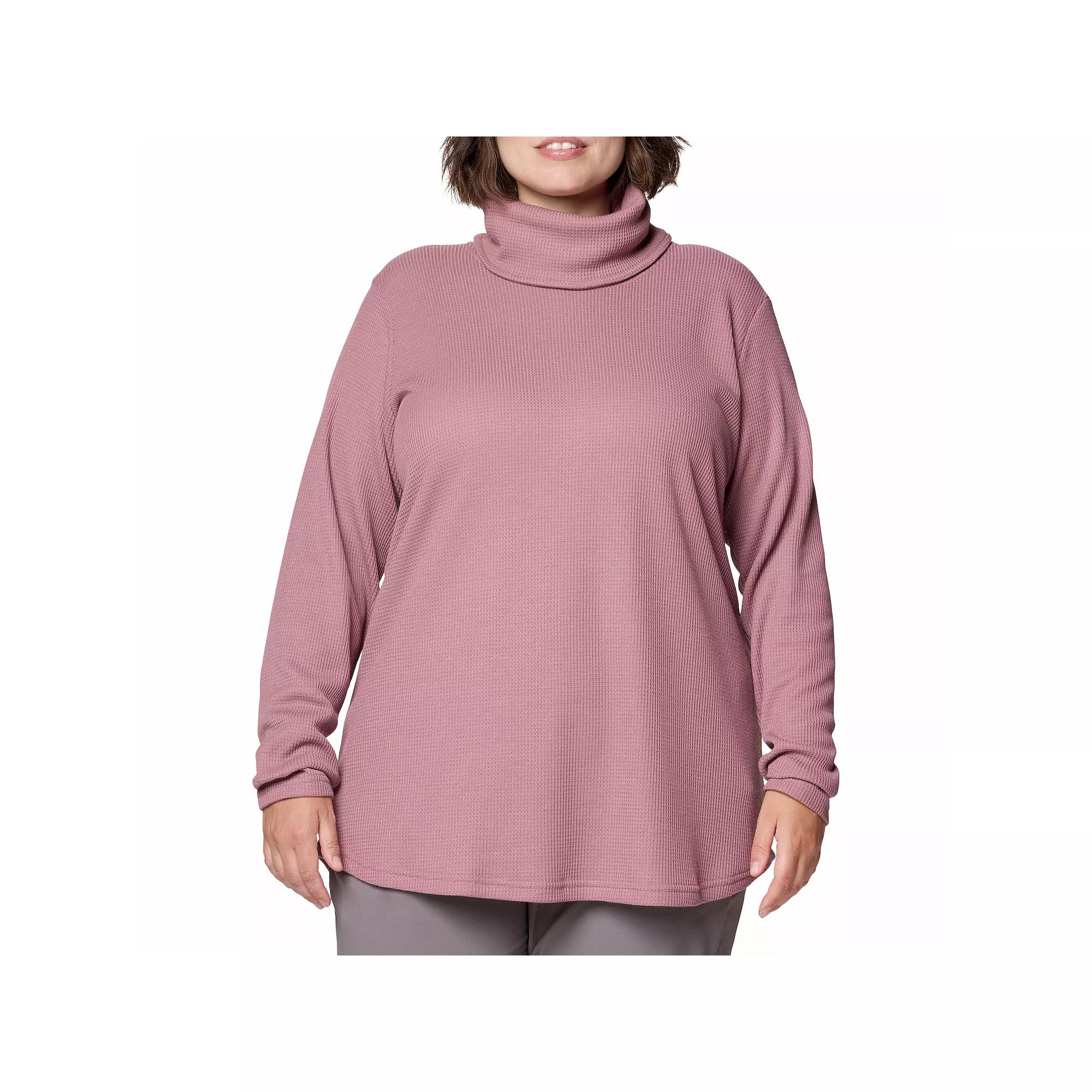 Plus Size Columbia Holly Hideaway Cowl Neck Pullover, Women's, Size: 2XL, Fig Product Image