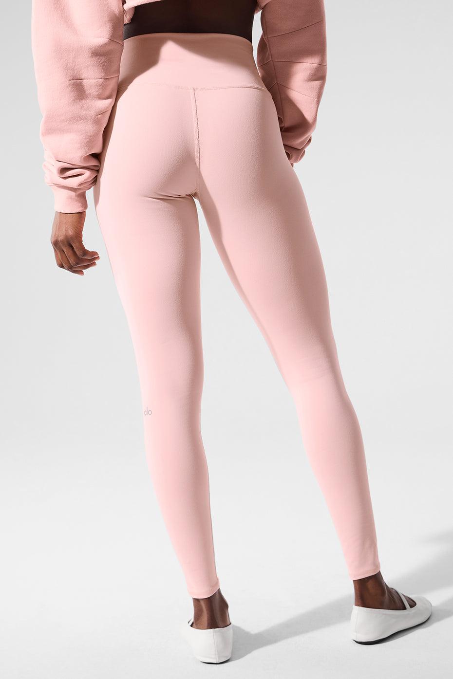 High-Waist Airbrush Legging - Pink Quartz Female Product Image