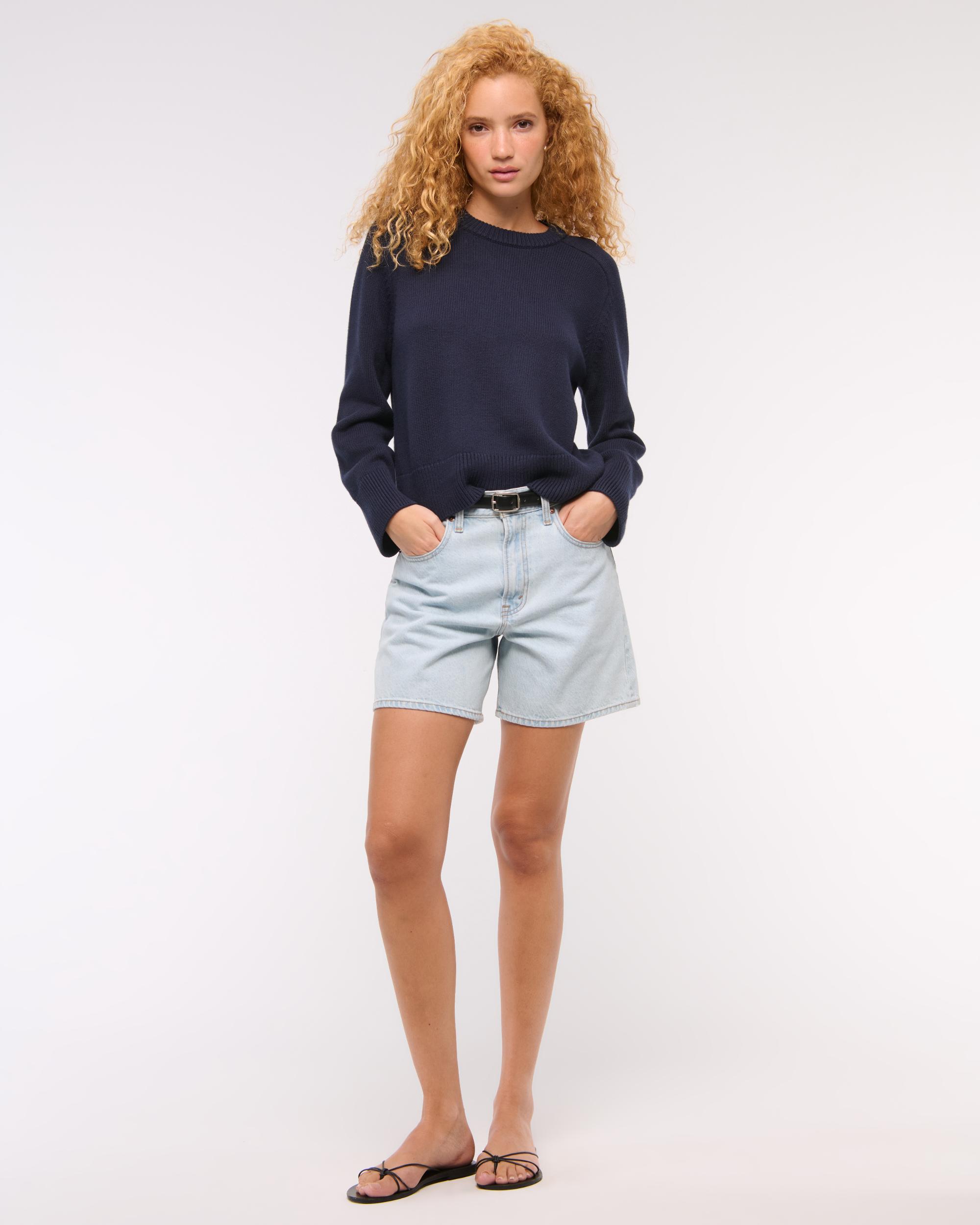 The A&F Madeline Crew Sweater Product Image