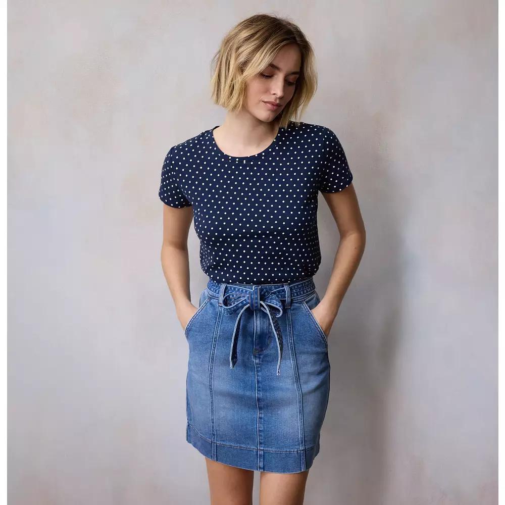 Women's LC Lauren Conrad Short Sleeve Tee,  Product Image