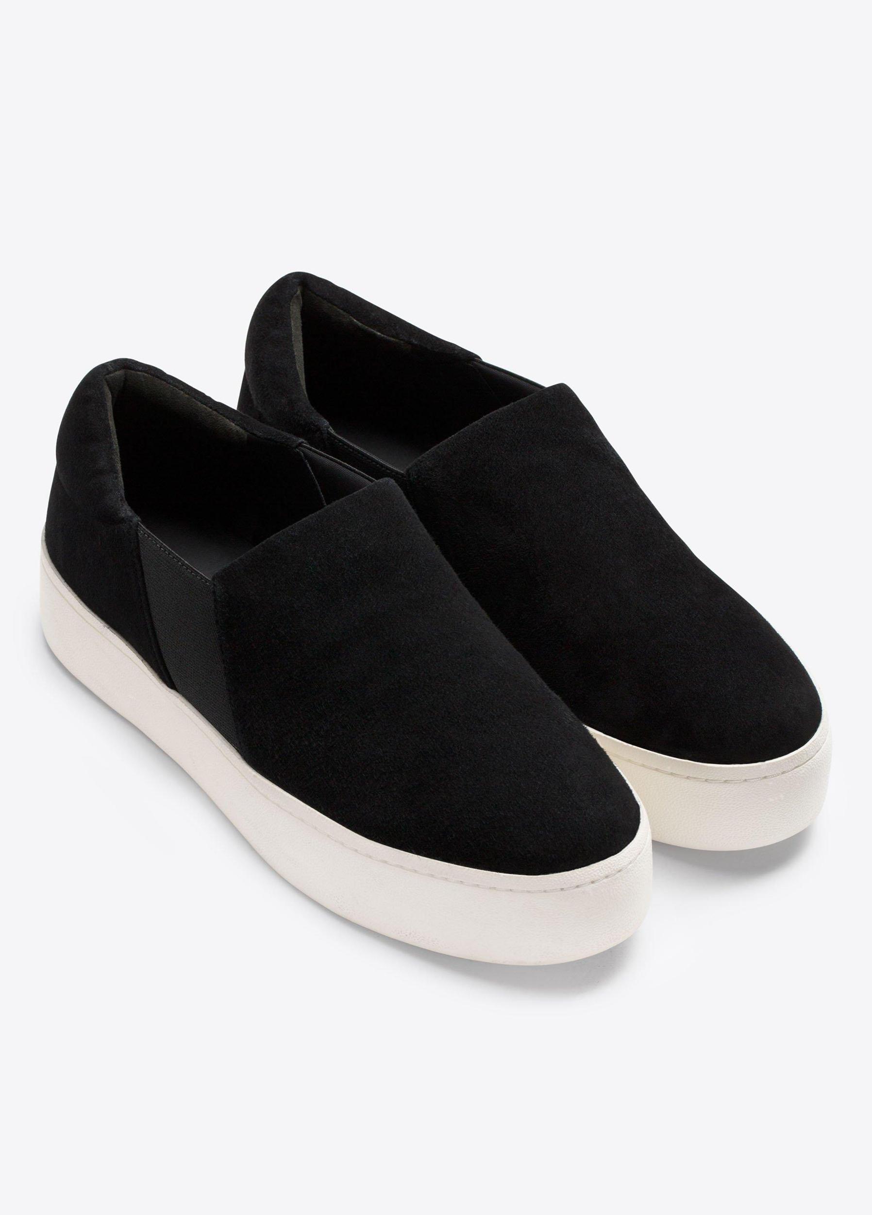 Womens Suede Warren Sneaker Vince Product Image