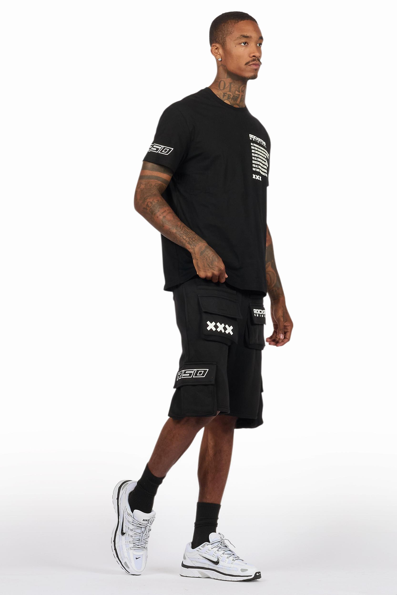 Jash Black Short Set Male Product Image