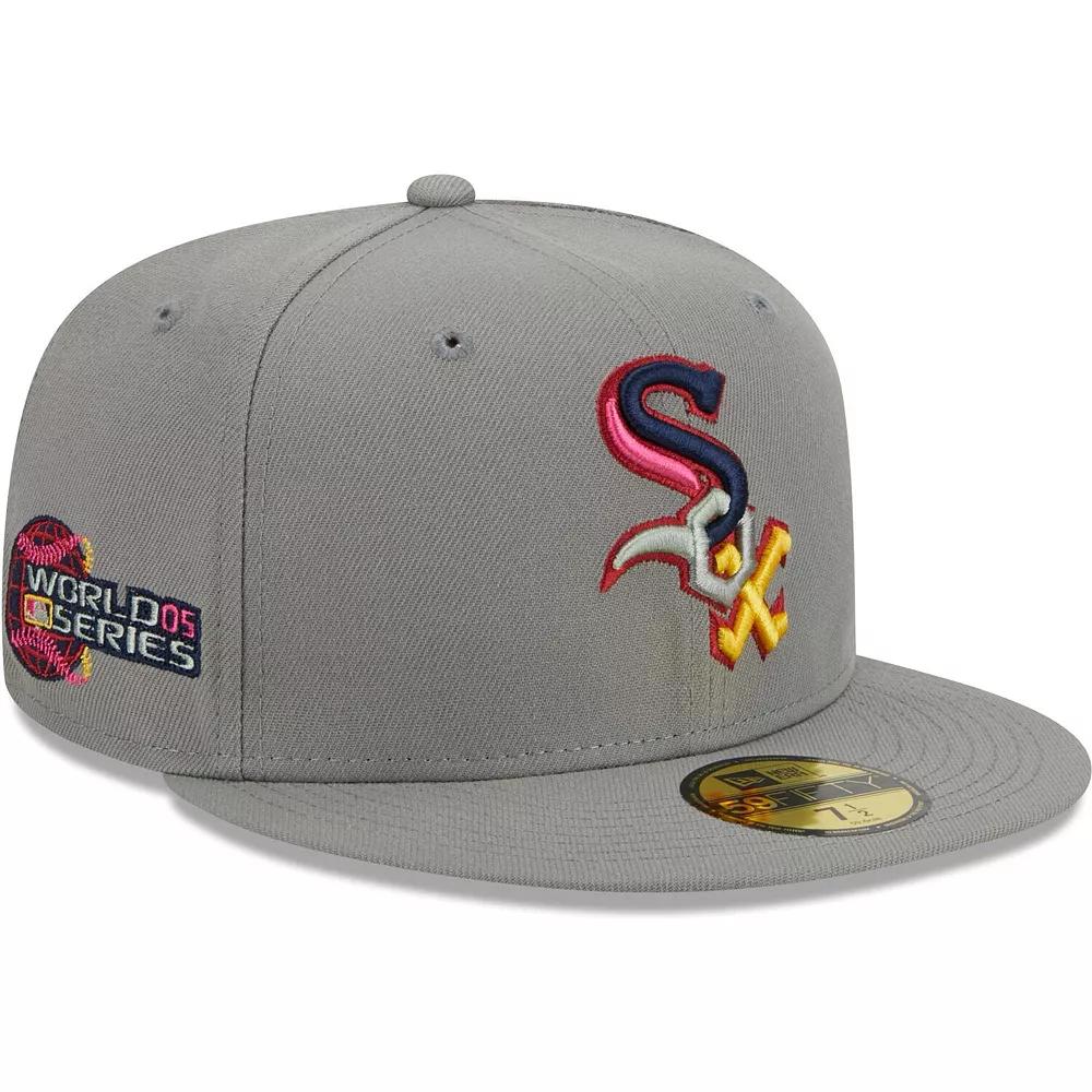 Men's New Era Gray Chicago White Sox Color Pack 59FIFTY Fitted Hat, Size: 8, Grey Product Image