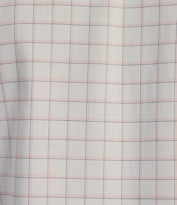 Daniel Cremieux Signature Label Non-iron Checkered Oxford Long Sleeve Woven Shirt Product Image