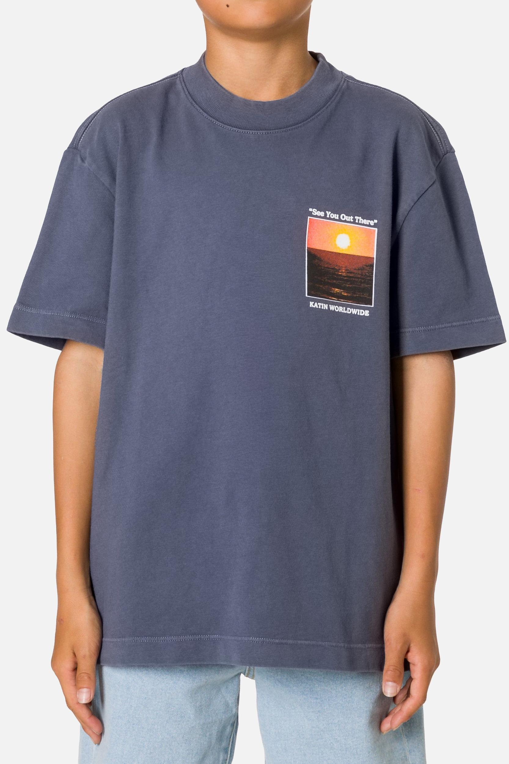 BOYS GEOGRAPHIC BOX FIT TEE Product Image