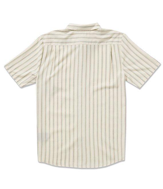 Volcom Rambler Stripe Short Sleeve Woven Shirt Product Image