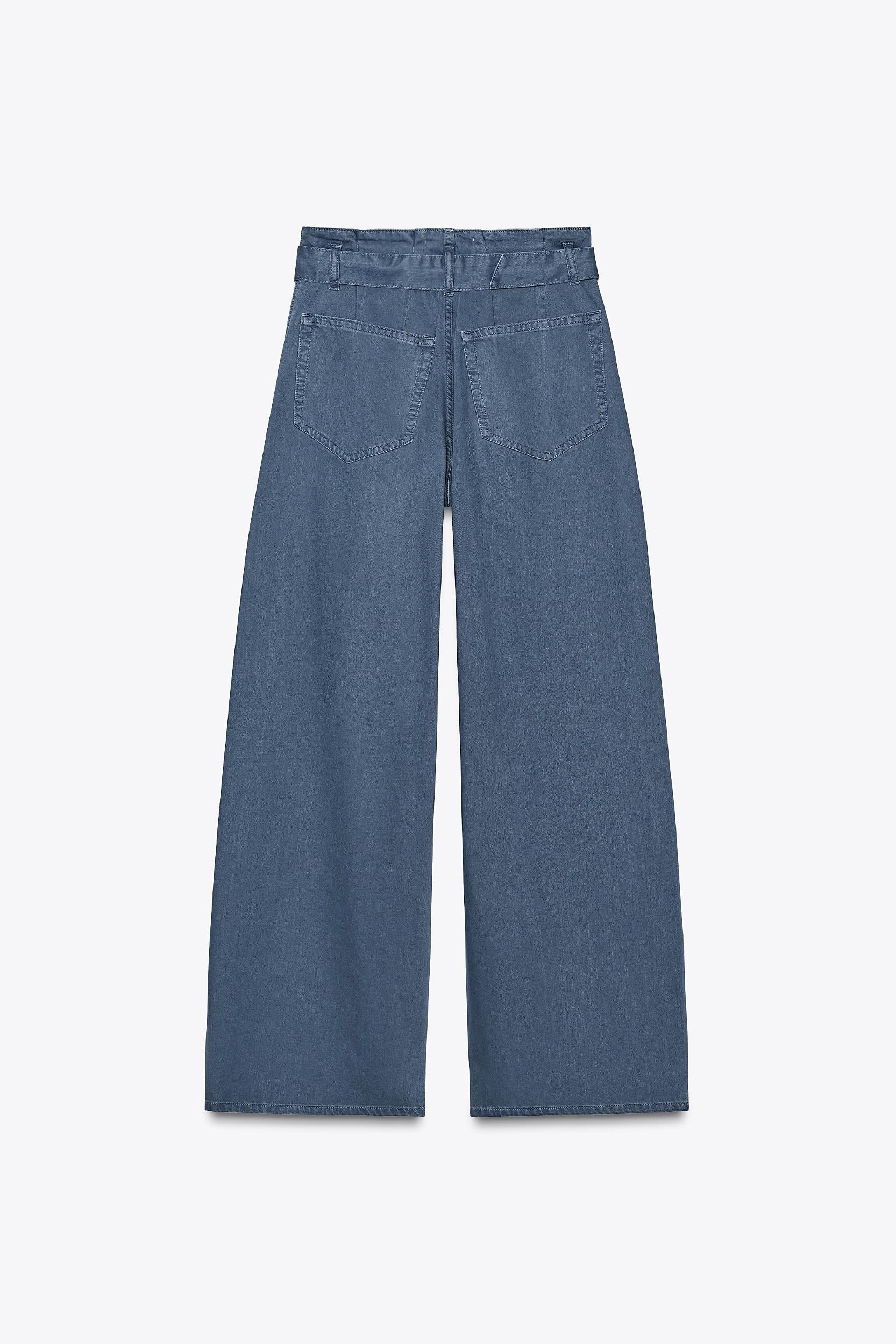 BELTED PAPERBAG PANTS Product Image