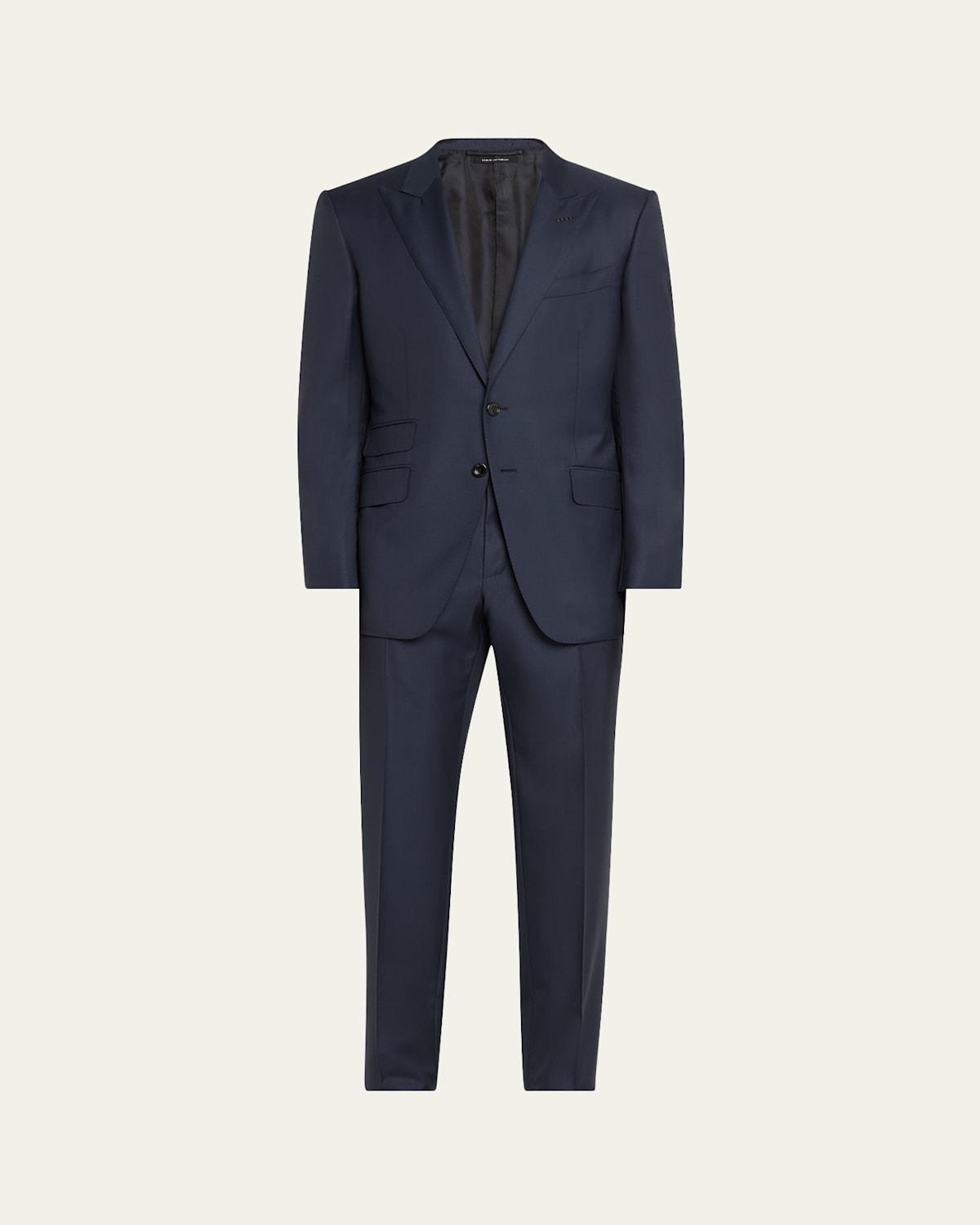 Mens Modern Fit Sharkskin Suit Product Image