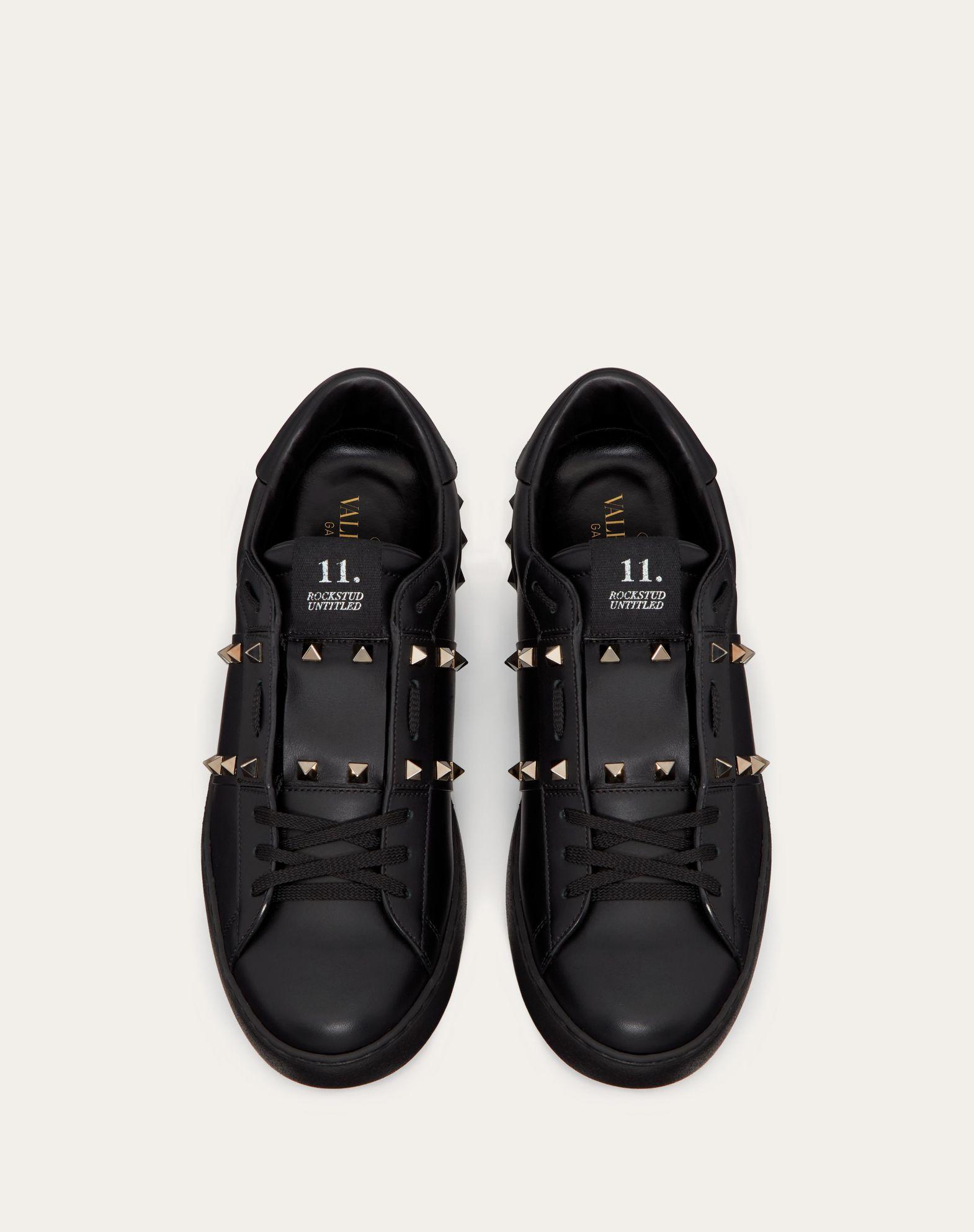 ROCKSTUD UNTITLED SNEAKER IN CALFSKIN LEATHER Product Image