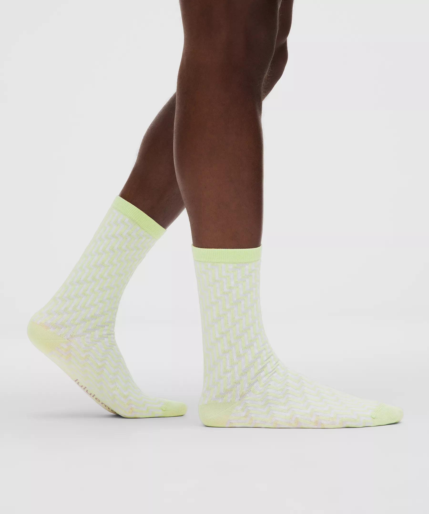 Unisex Geometric Crew Socks Product Image