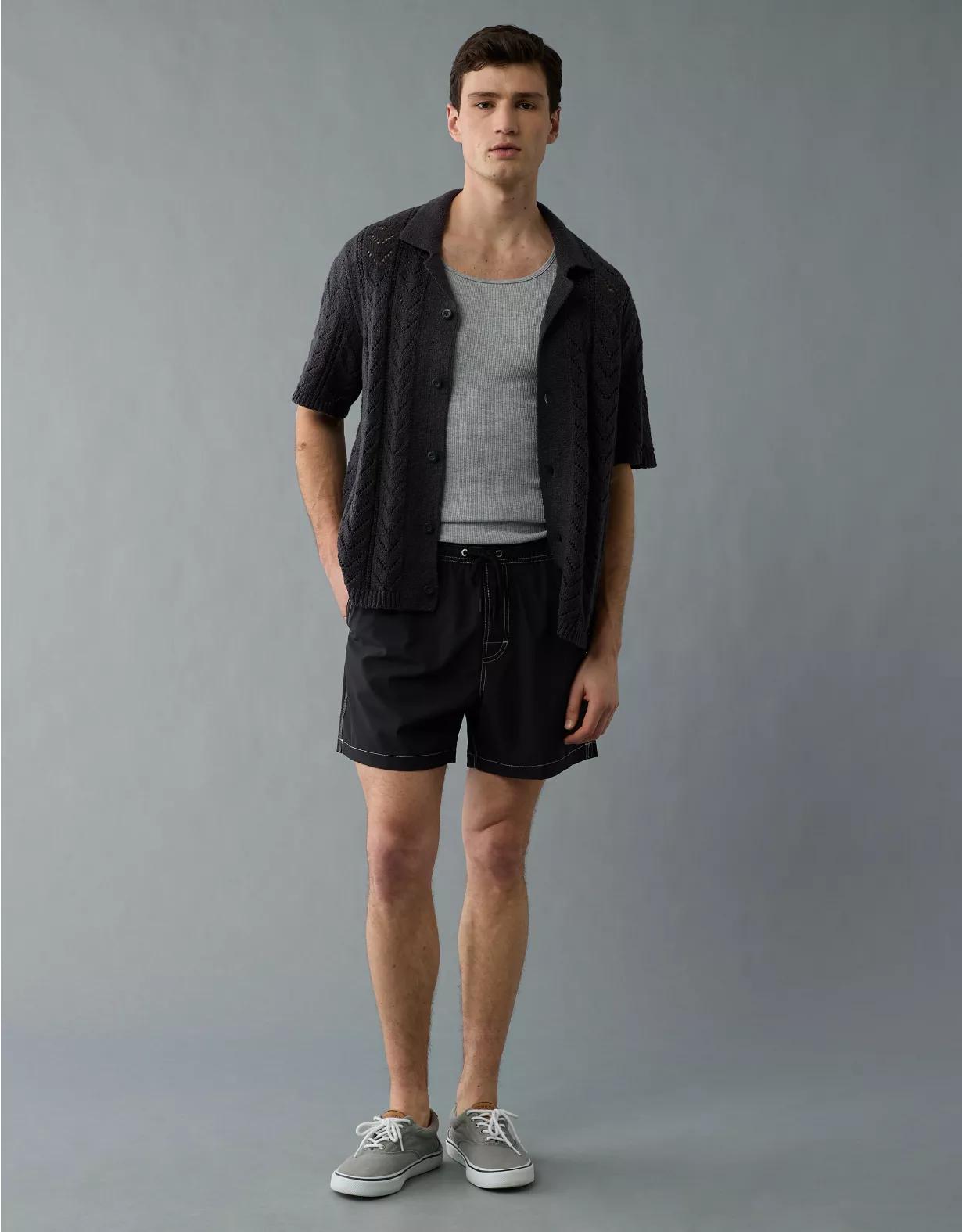 AE Men's 5" Flex Swim Trunk Product Image