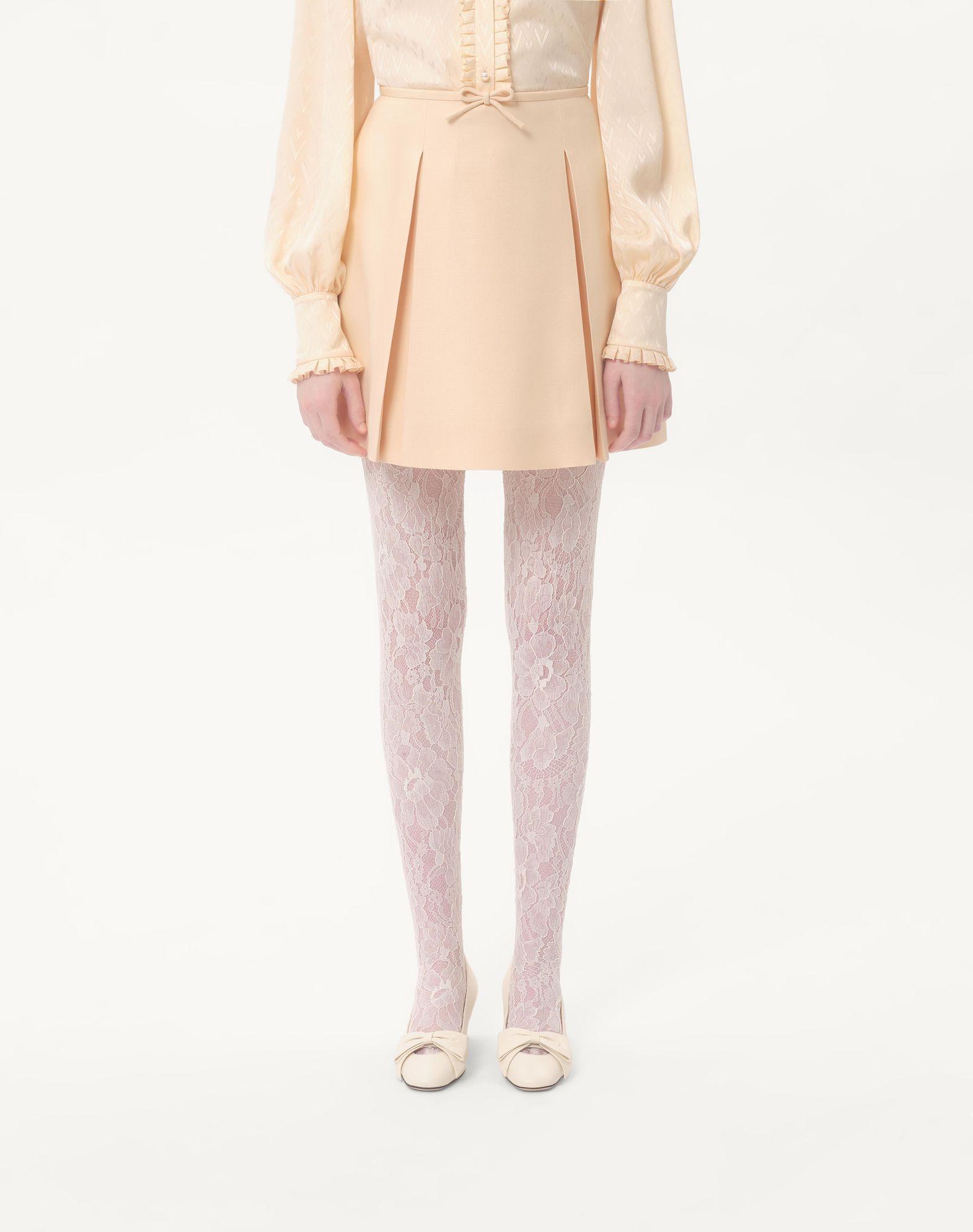 Crepe Couture Short Skirt  Product Image