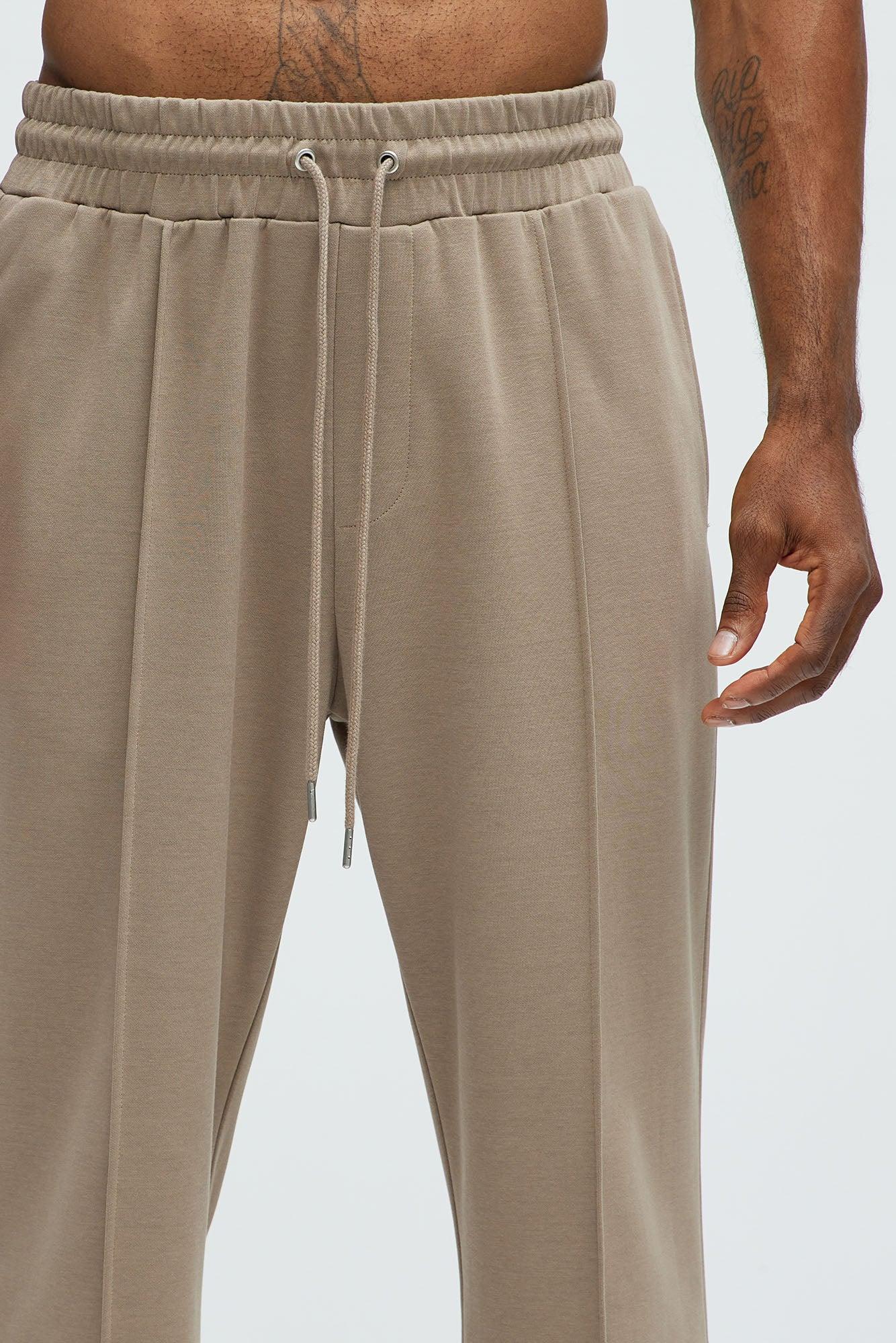 Ryan Interlock Sweatpants - Tan Product Image