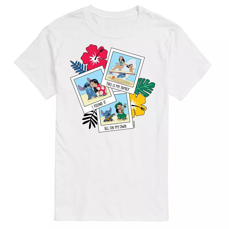 Disney's Lilo and Stitch Big & Tall This Is My Family Graphic Tee, Men's,  Product Image
