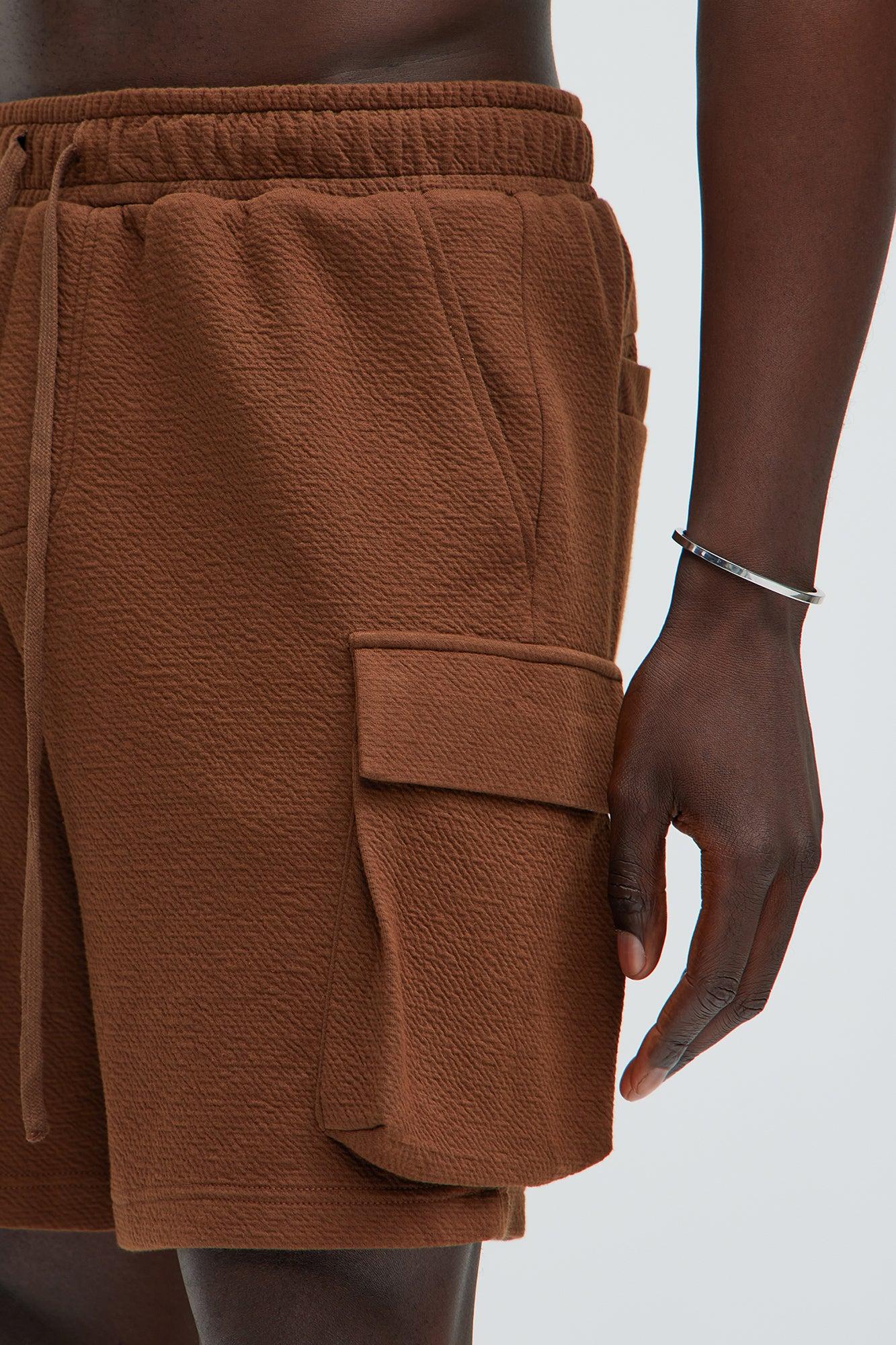 Lewis Relaxed Shorts - Brown Product Image