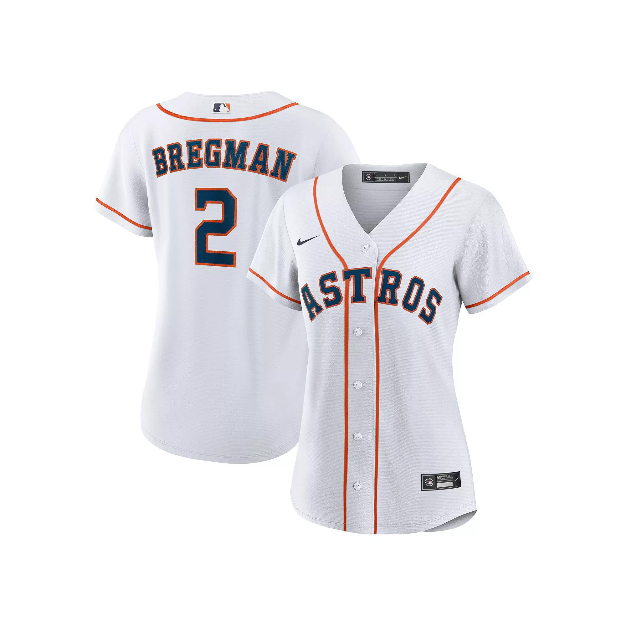 Womens Nike Alex Bregman Houston Astros Home Replica Player Jersey Product Image