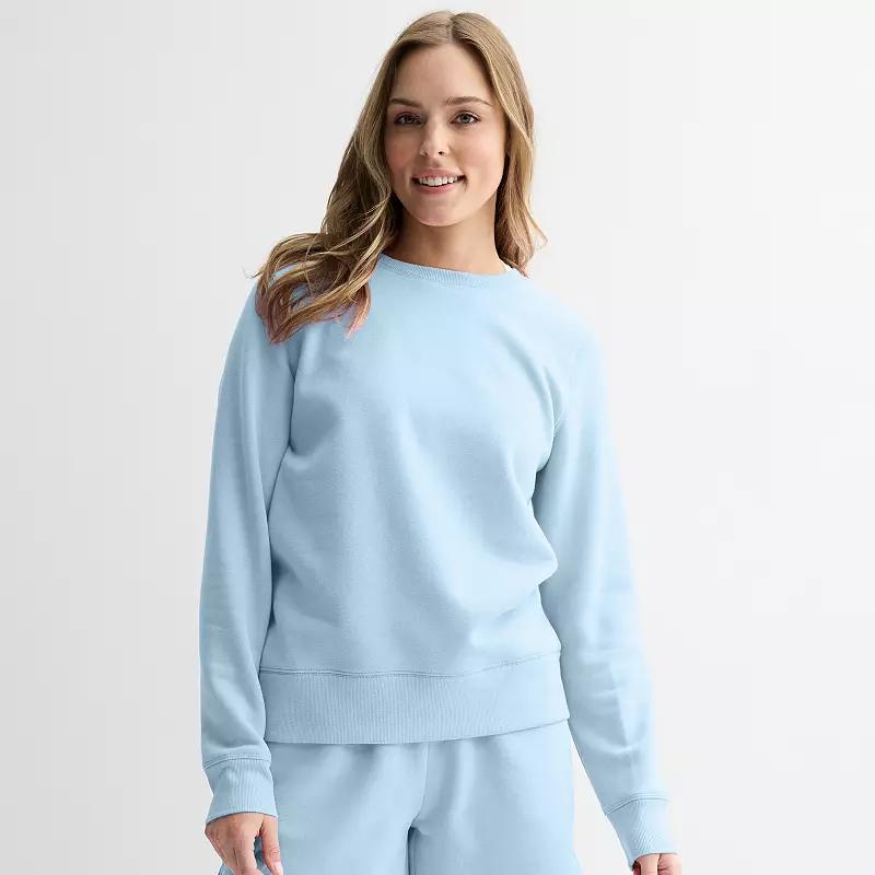 Women's Tek Gear® Ultrasoft Fleece Crewneck Sweatshirt,  Product Image