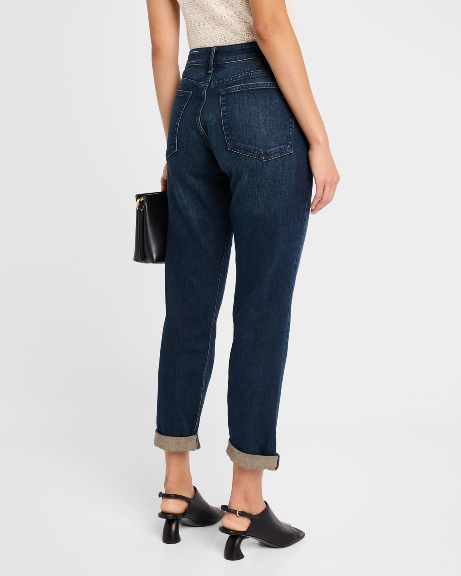 Dre Low-Rise Slim Boyfriend Jeans Product Image