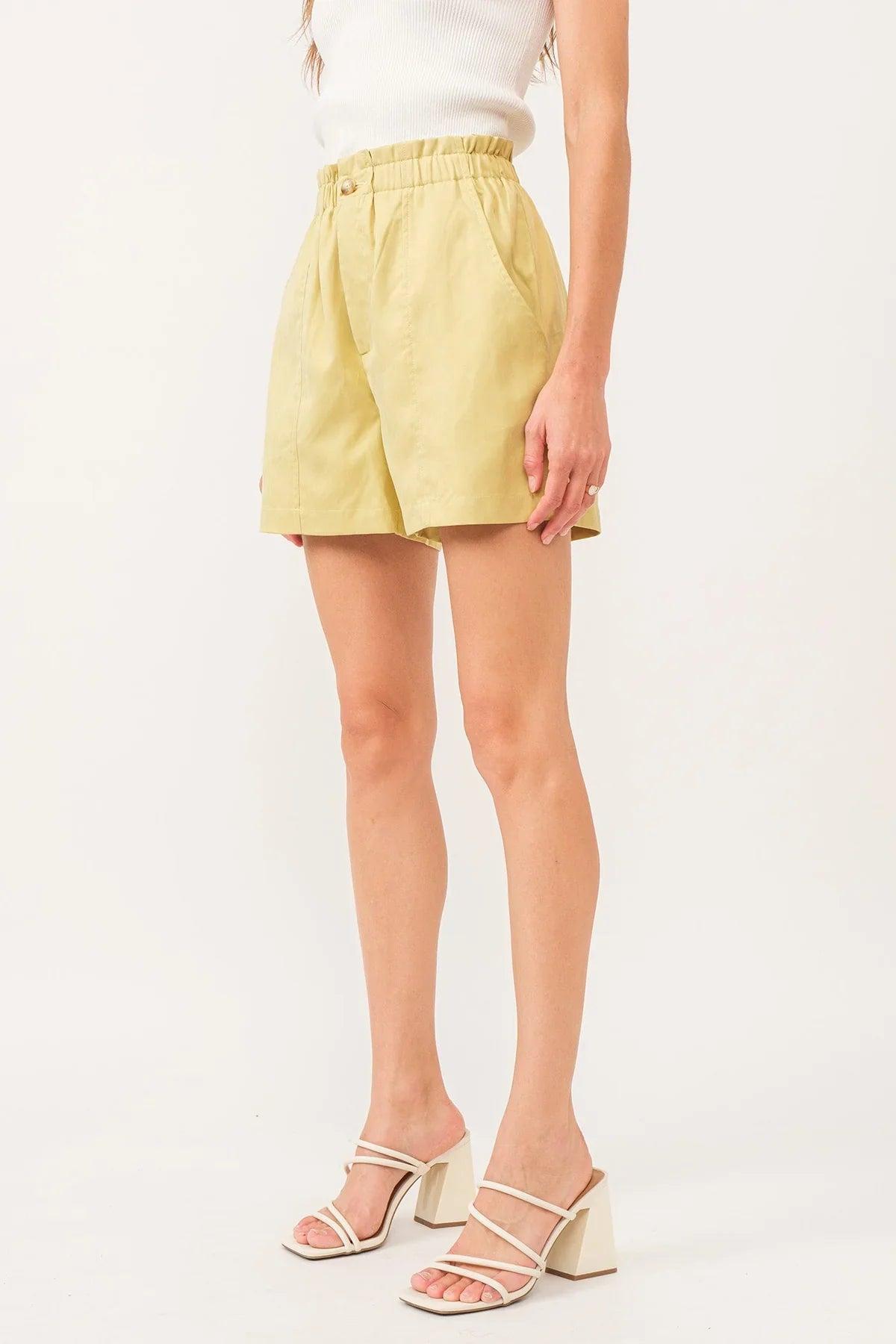 Paperbag Waist Shorts Product Image