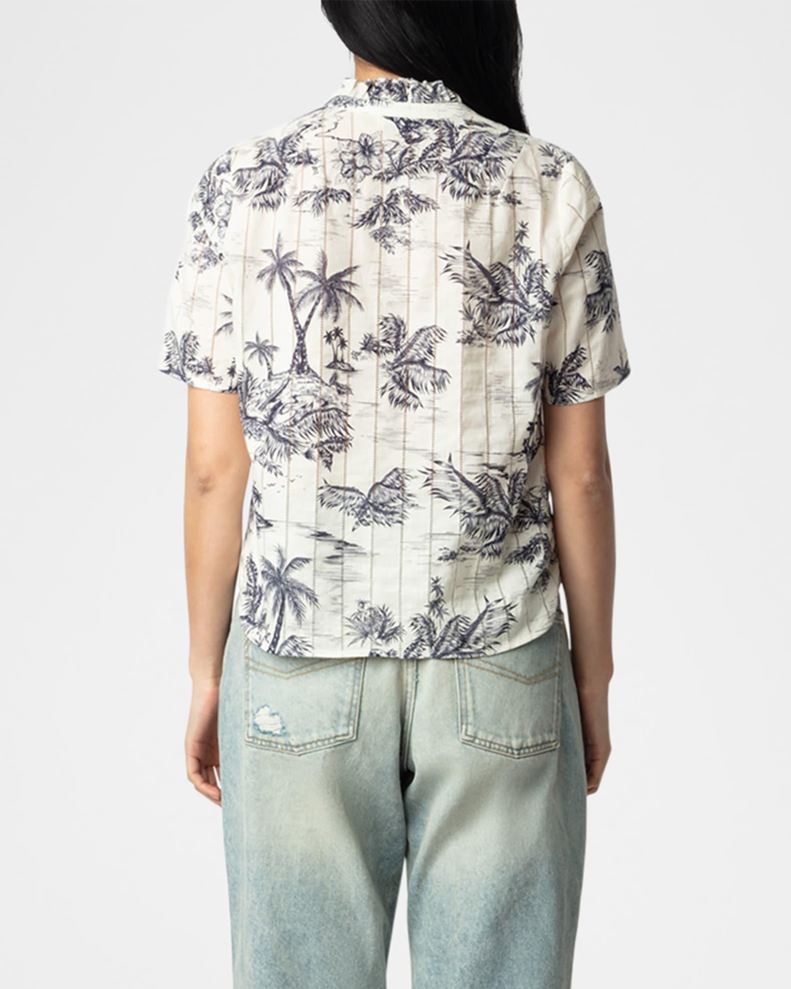 Topher Tropical Island Blouse Product Image
