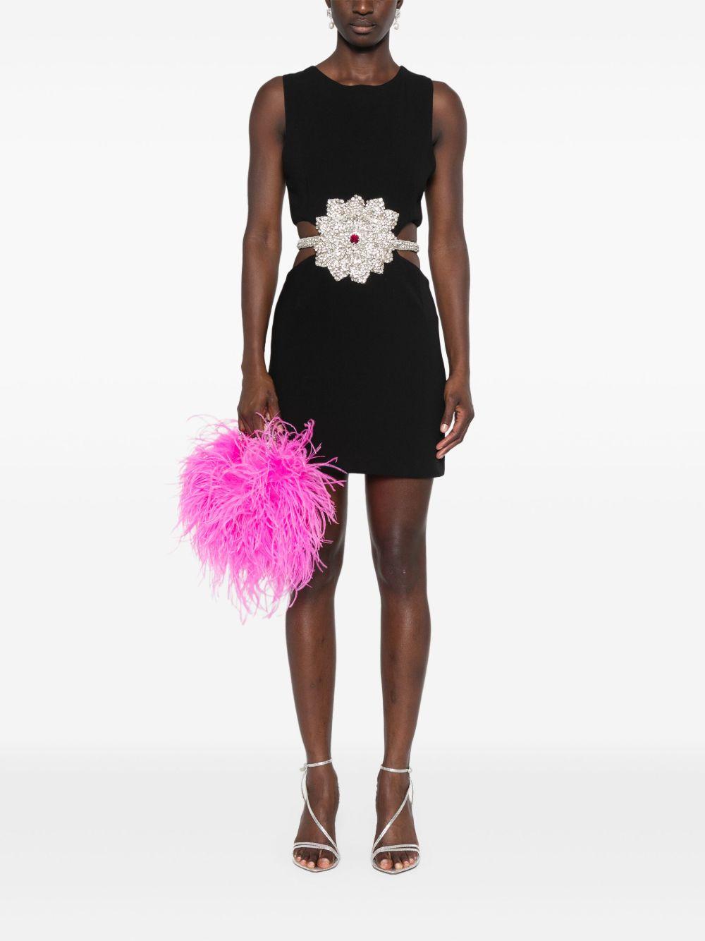 crystal-embellished mini dress Product Image