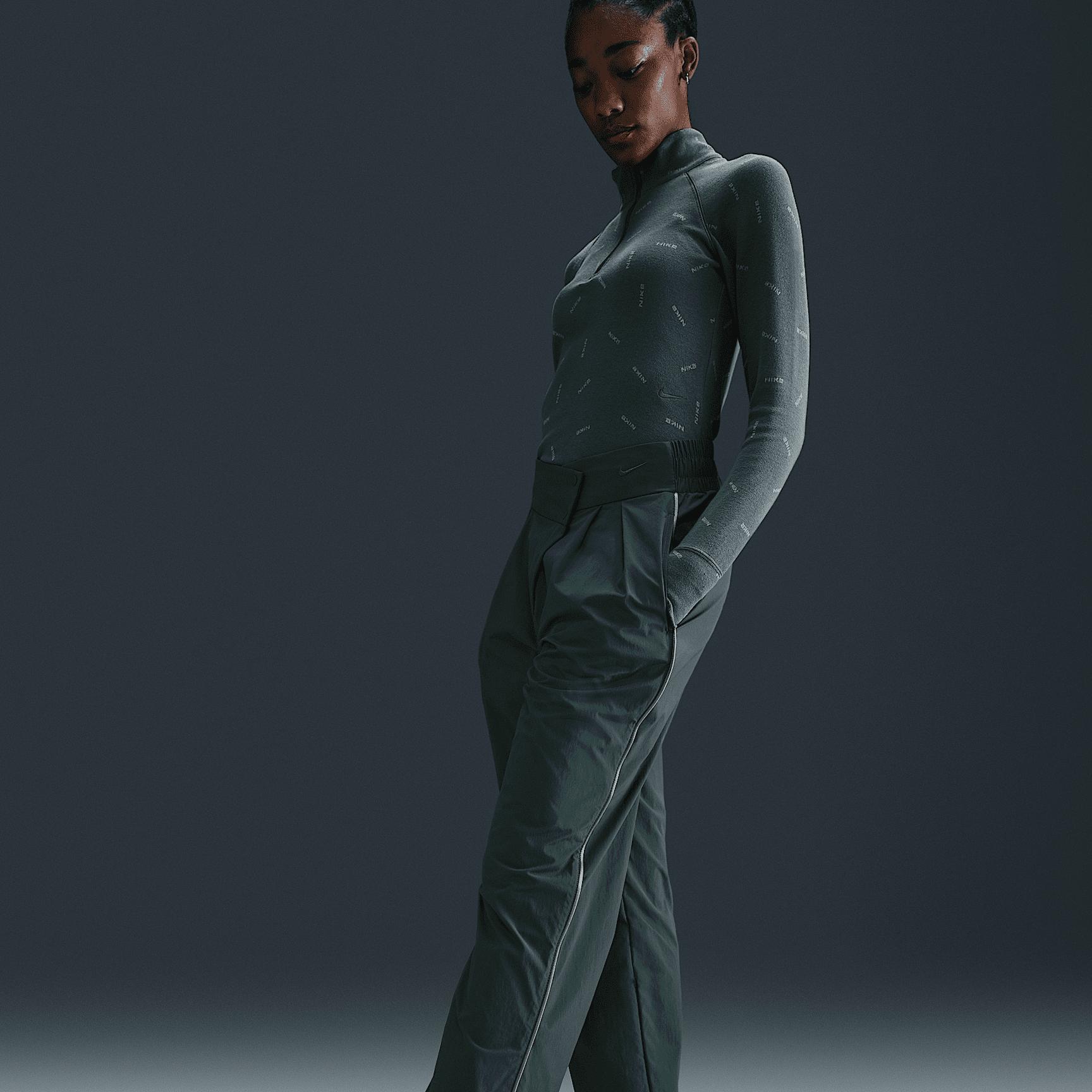 Nike Sportswear Collection Women's Mid-Rise Repel Asymmetrical-Waist Trousers Product Image