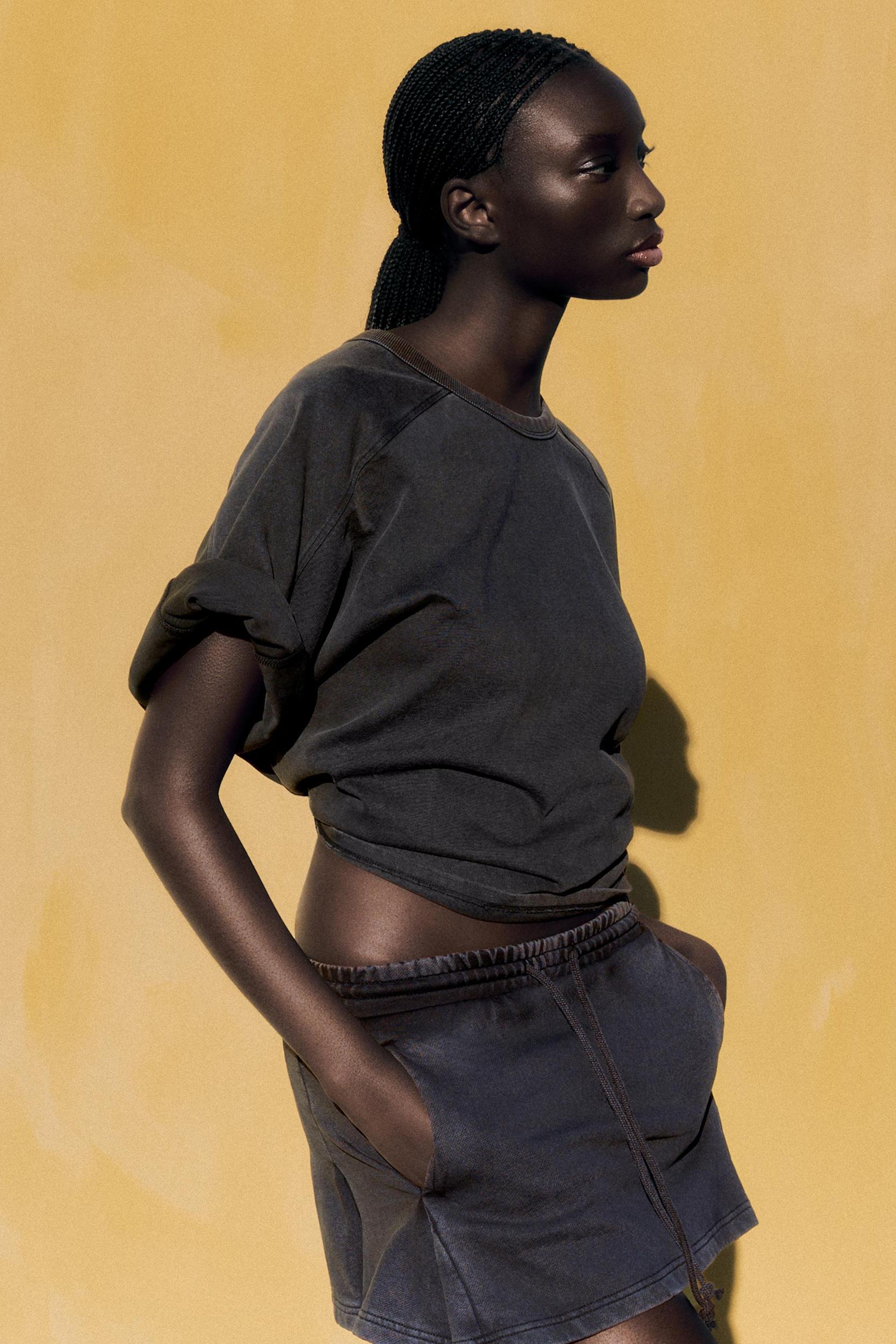 WASHED HEAVY COTTON T-SHIRT Product Image