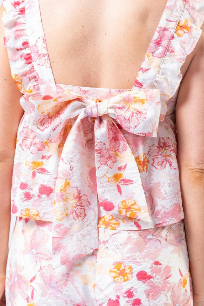 Meadows Call Multi Floral Print Two Piece Set FINAL SALE Product Image