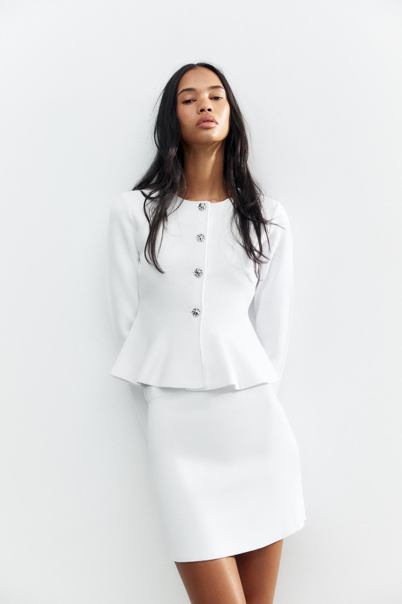 BASIC KNIT MINI SKIRT Product Image