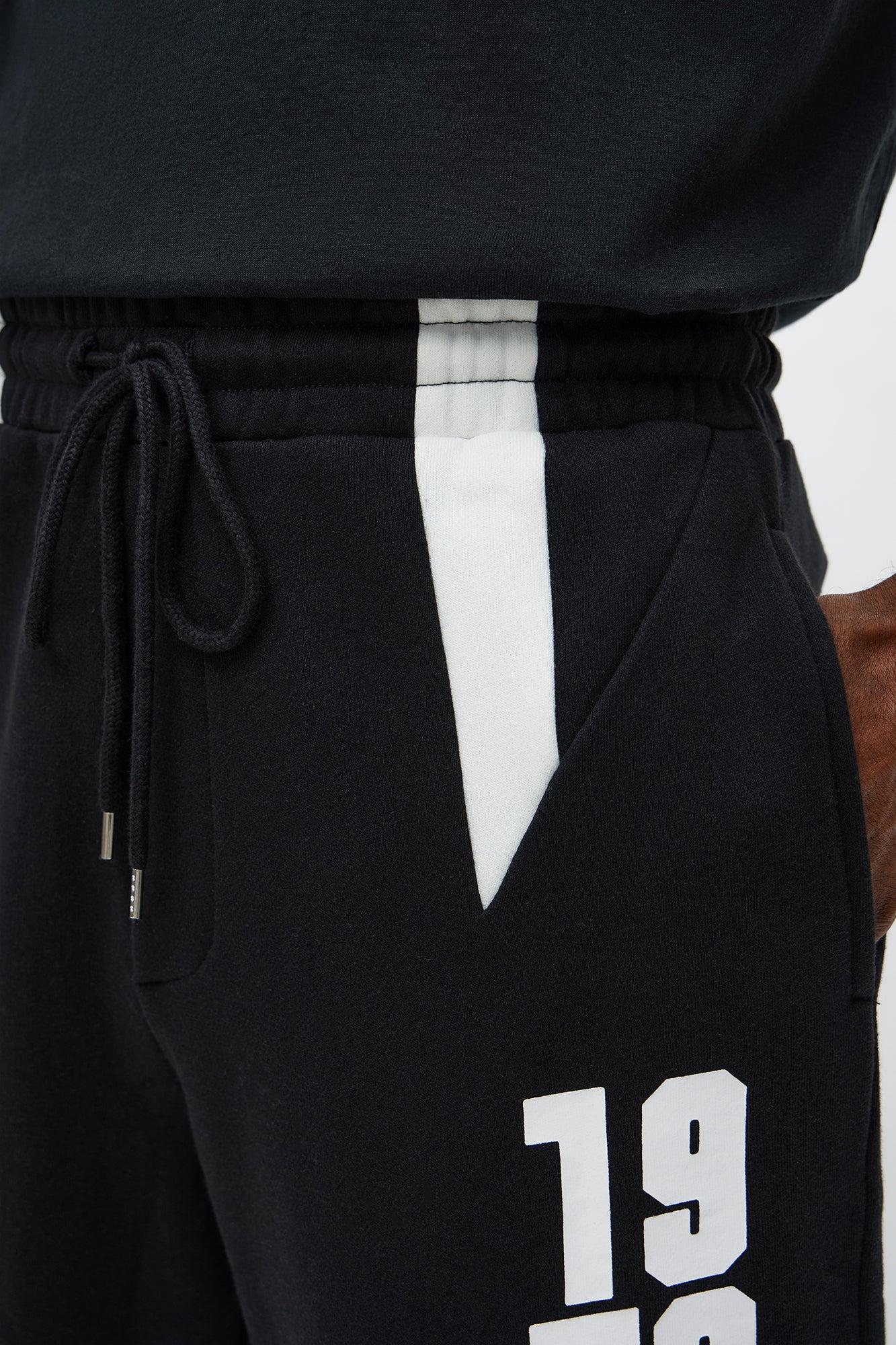 LA 1958 Sweatshort - Black Male Product Image