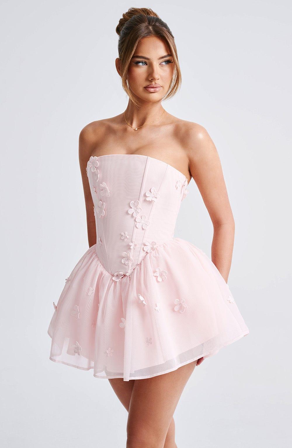 Justina Playsuit - Blush Product Image