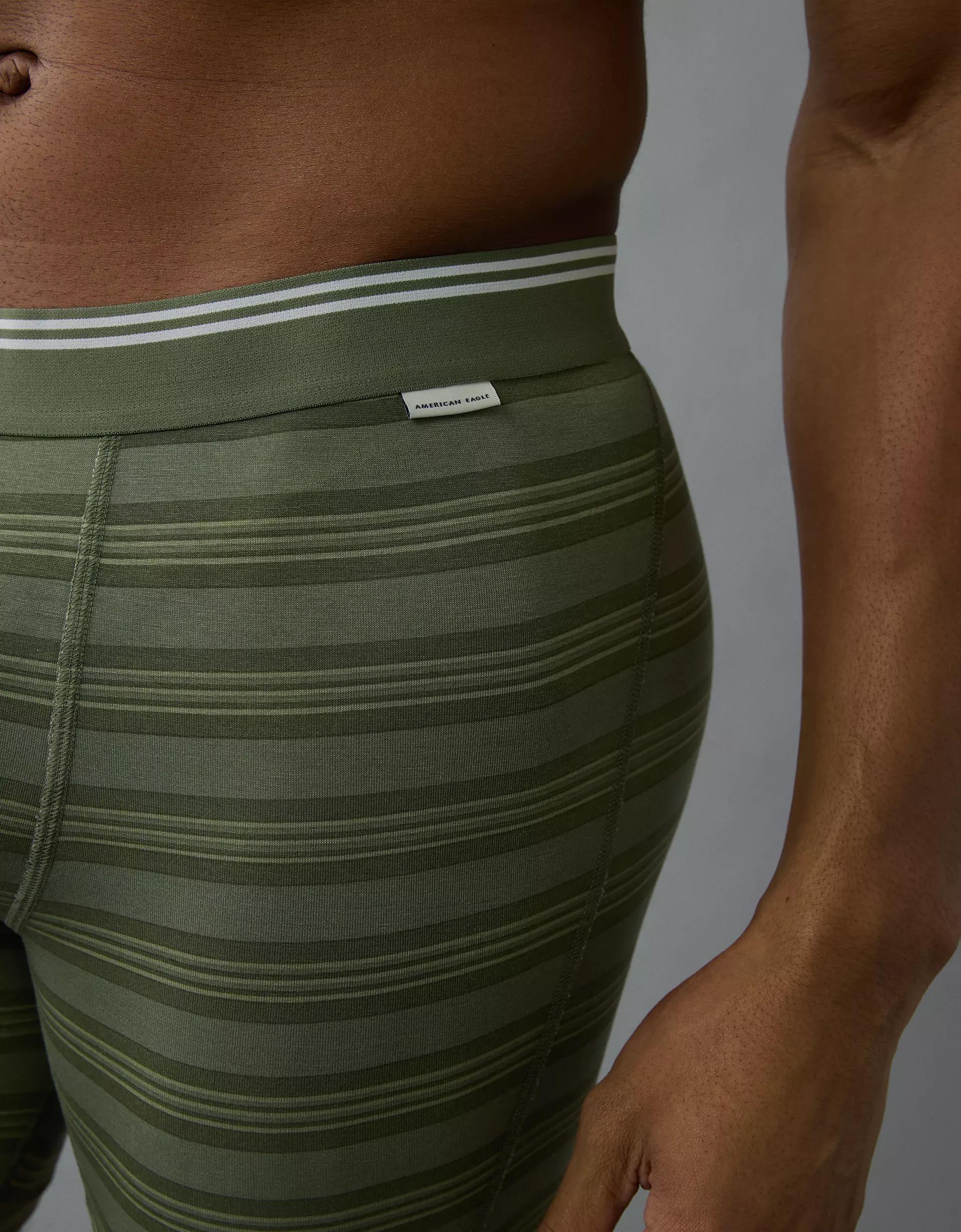 AEO Men's Striped 6" Ultra Soft Boxer Brief Product Image