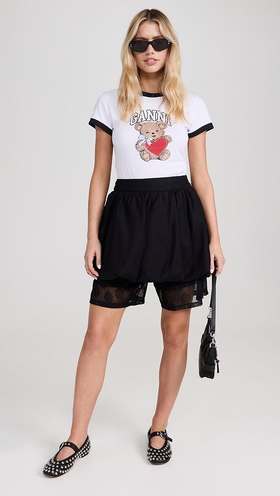 GANNI Basic Jersey Bear Small T-Shirt | Shopbop Product Image