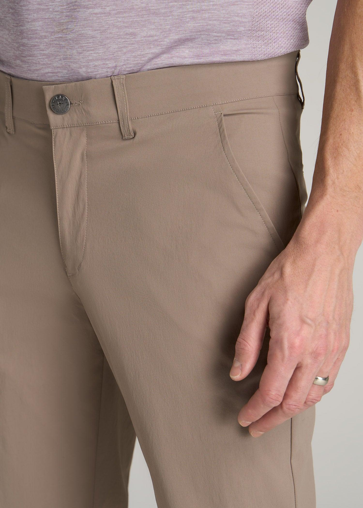 TAPERED FIT Traveler Chino Pants for Tall Men in Marine Navy Male Product Image