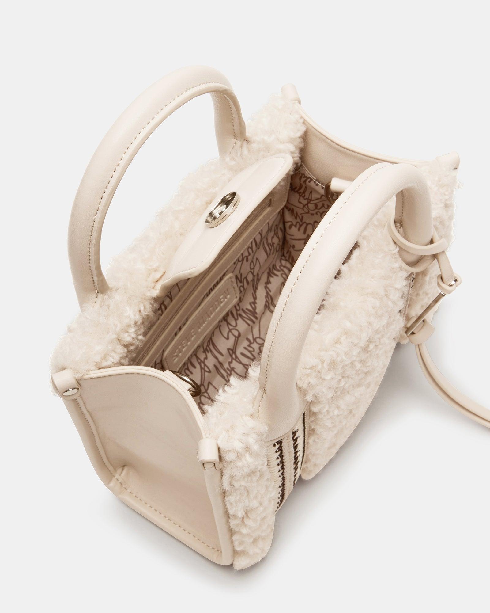 SELENA FAUX SHEARLING NATURAL Female Product Image