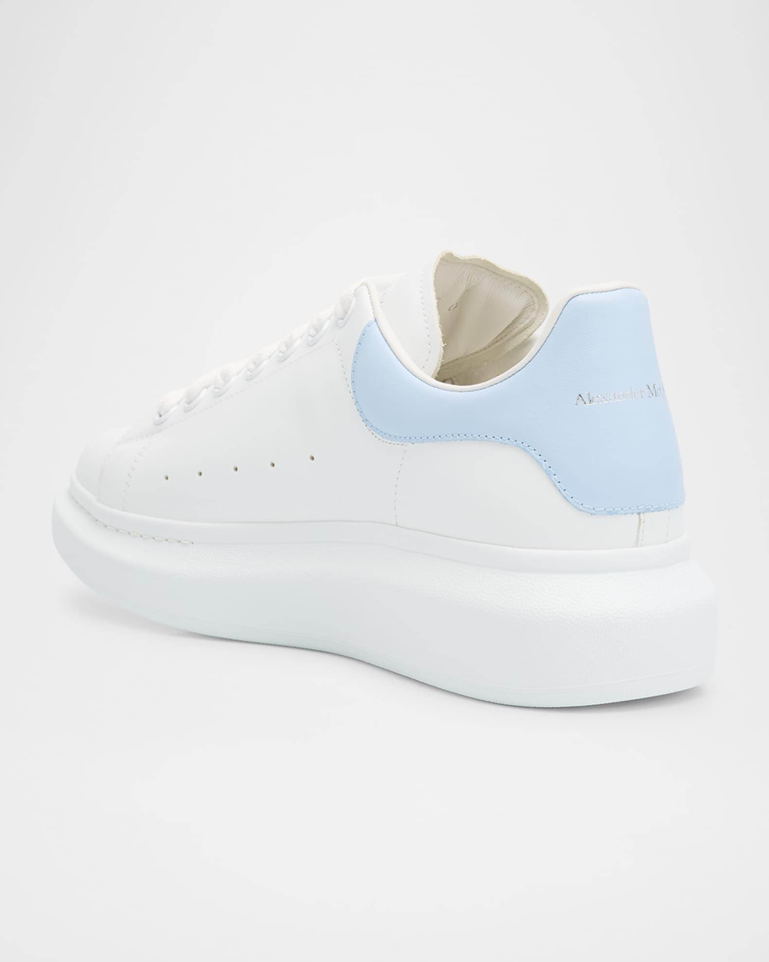 Men's Oversized Leather Low-Top Sneakers  Product Image