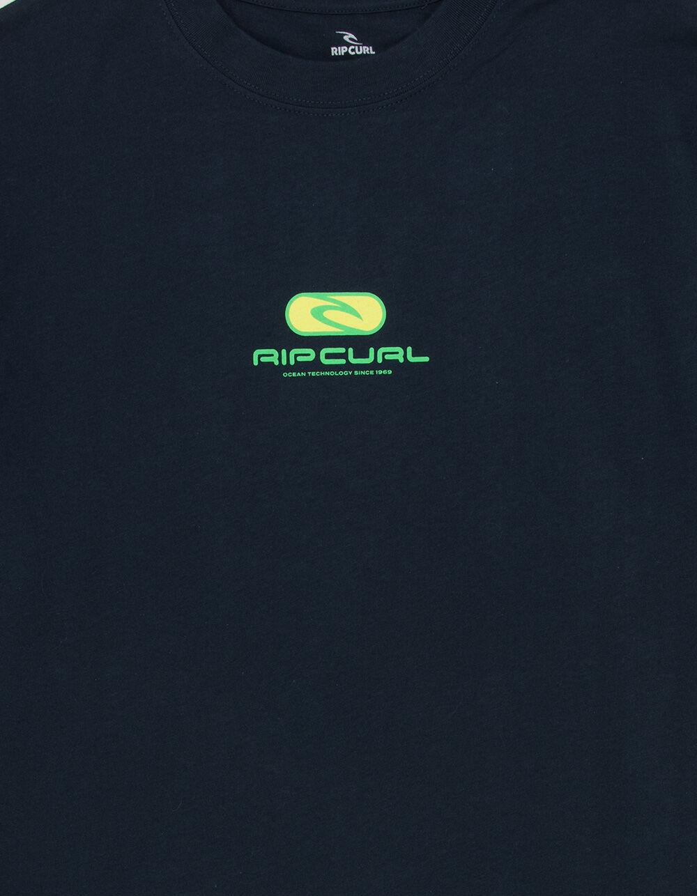 RIP CURL Pill Icon Mens Tee - DARK BLUE Product Image