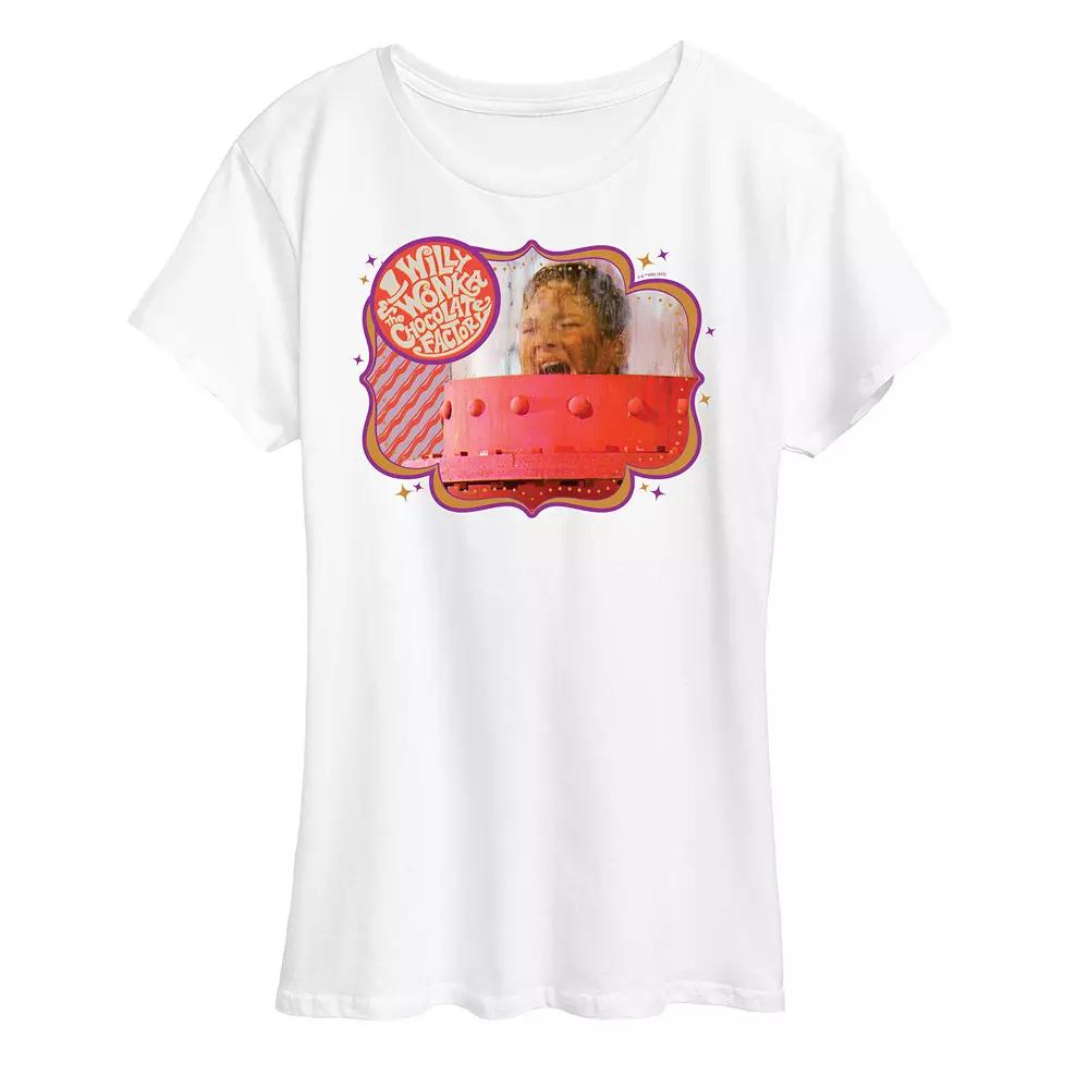 Women's Willy Wonka and the Chocolate Factory Augustus Gloop Graphic Tee, Girl's,  Product Image